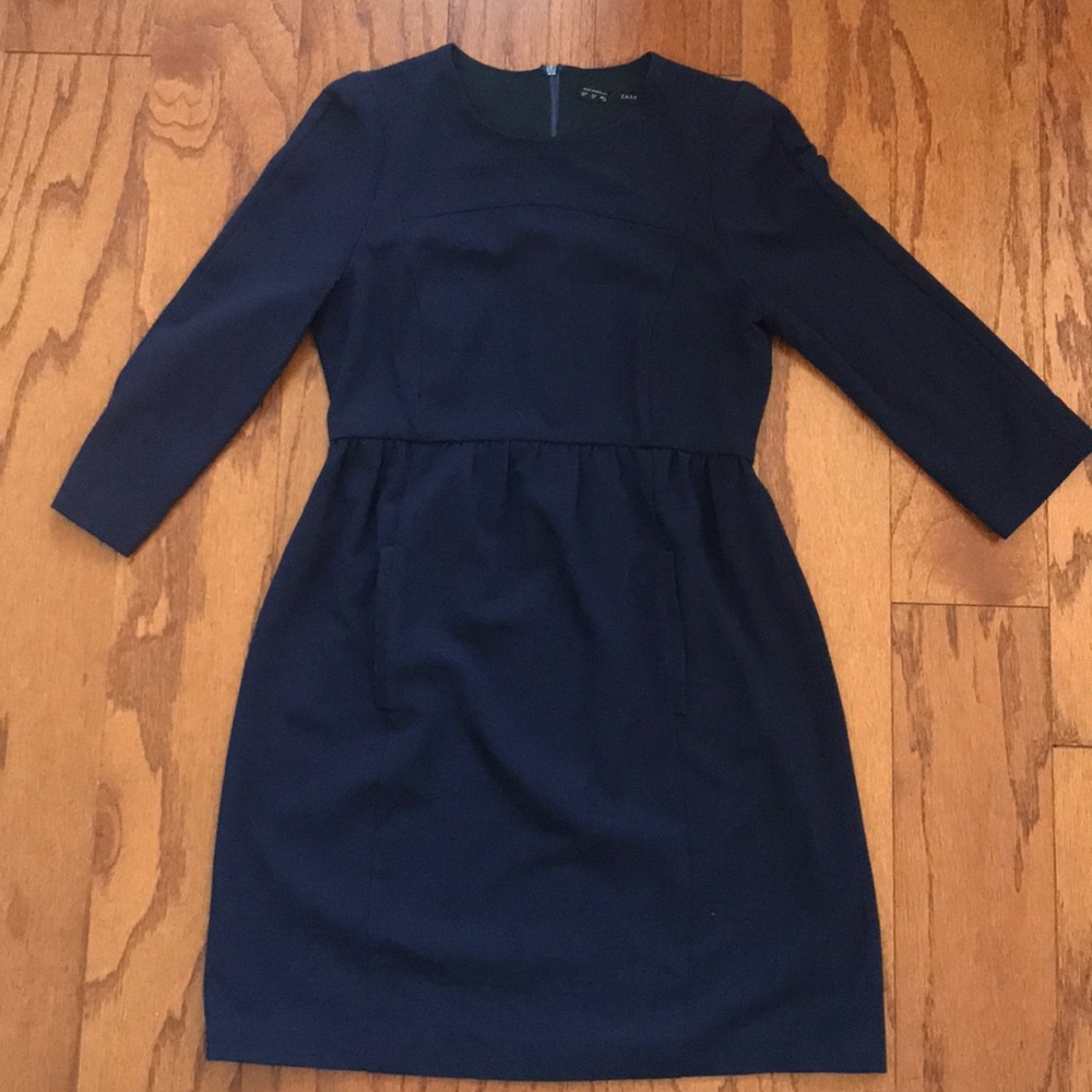 Zara Navy Dress